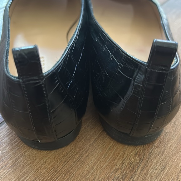 Dear Frances Black Croc Leather Cruise Loafer - Picture 9 of 11